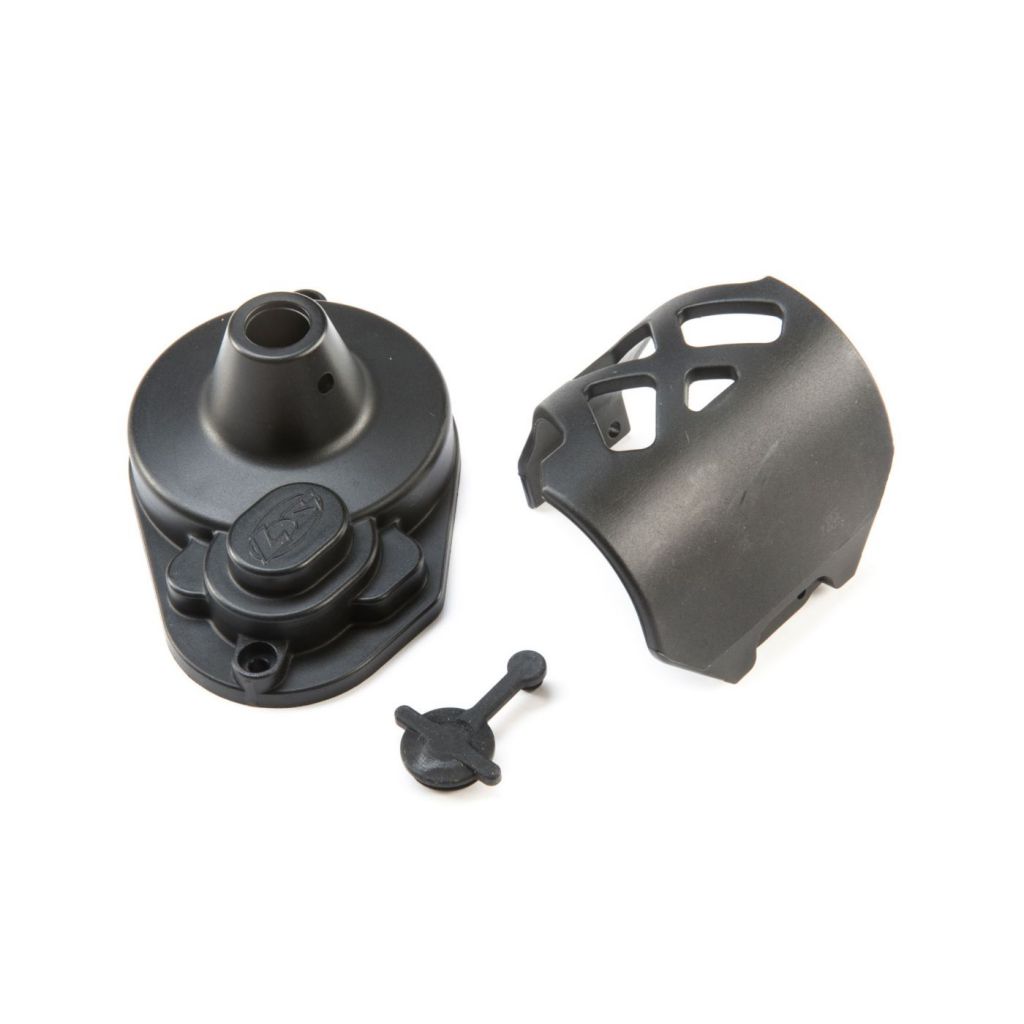 Gear Cover & Motor Guard: 22S - HORIZON HOBBY - R&eacute;f&eacute;rence: LOS232036