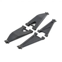 Baja Rey - Bras de suspension avant sup&eacute;rieur et inf&eacute;rieur - HORIZON HOBBY - R&eacute;f&eacute;rence: LOS234004