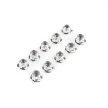 &Eacute;crou auto-frein&eacute; &eacute;paul&eacute; stri&eacute; M5 x 0,8mm (10) - HORIZON HOBBY - R&eacute;f&eacute;rence: LOS235015