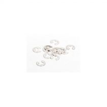 E-Clips 2,5mm (12) - HORIZON HOBBY - R&eacute;f&eacute;rence: LOS236000