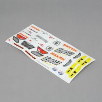 Rock Rey -  Planche de d&eacute;coration jaune fluo - HORIZON HOBBY - R&eacute;f&eacute;rence: LOS239001