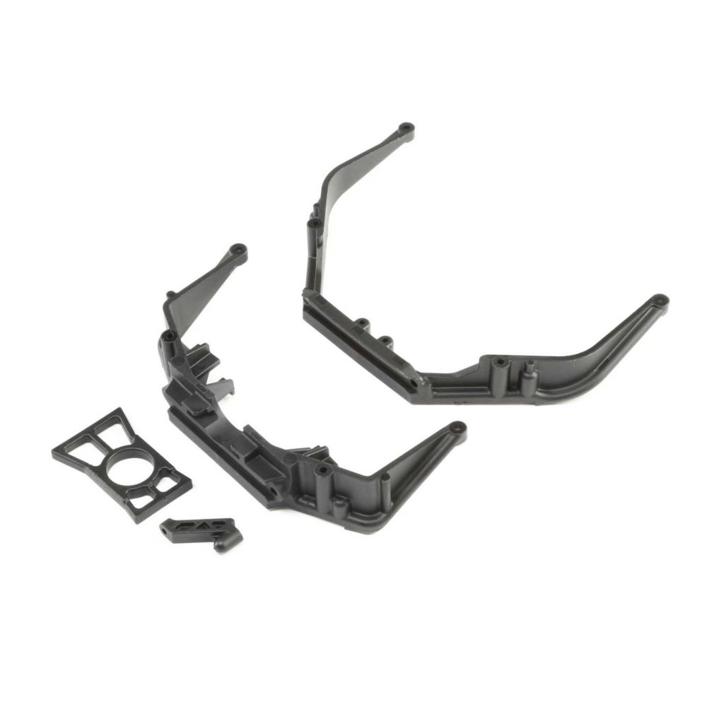 Fr/RrChassisBraceSet&DiffRetainer Ring: LST 3XL-E - HORIZON HOBBY - R&eacute;f&eacute;rence: LOS241017