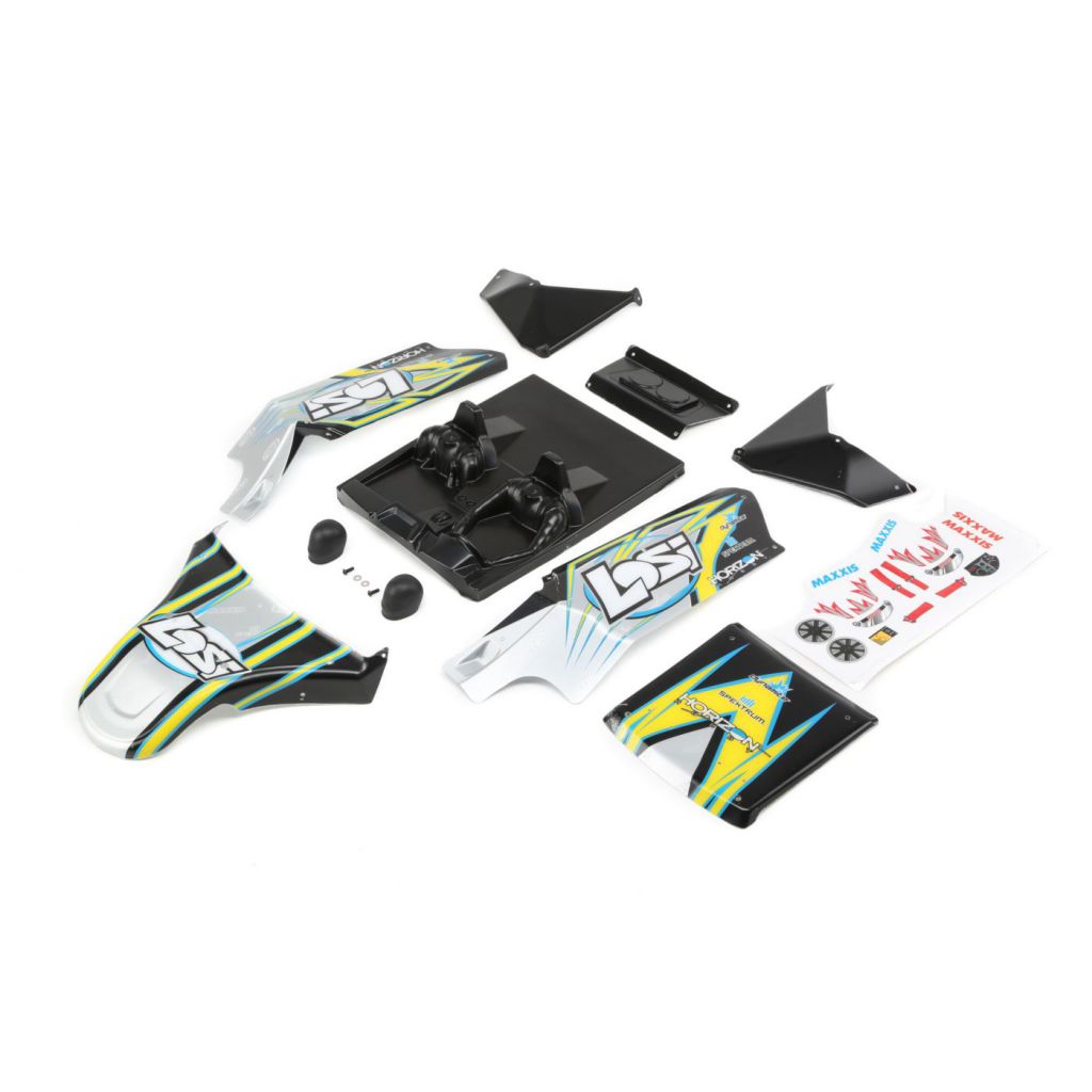 DBXL-E - Carrosserie noire - HORIZON HOBBY - R&eacute;f&eacute;rence: LOS250016