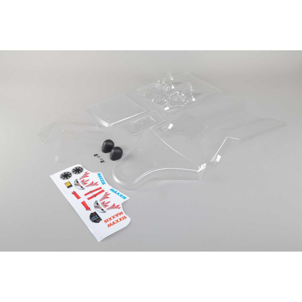 DBXL-E - Carrosserie transparente avec planche de stickers - HORIZON HOBBY - R&eacute;f&eacute;rence: LOS250018