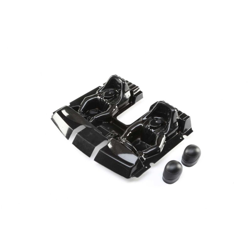 Interior Set w/Helmets, Clear: Super Baja Rey - HORIZON HOBBY - R&eacute;f&eacute;rence: LOS250023