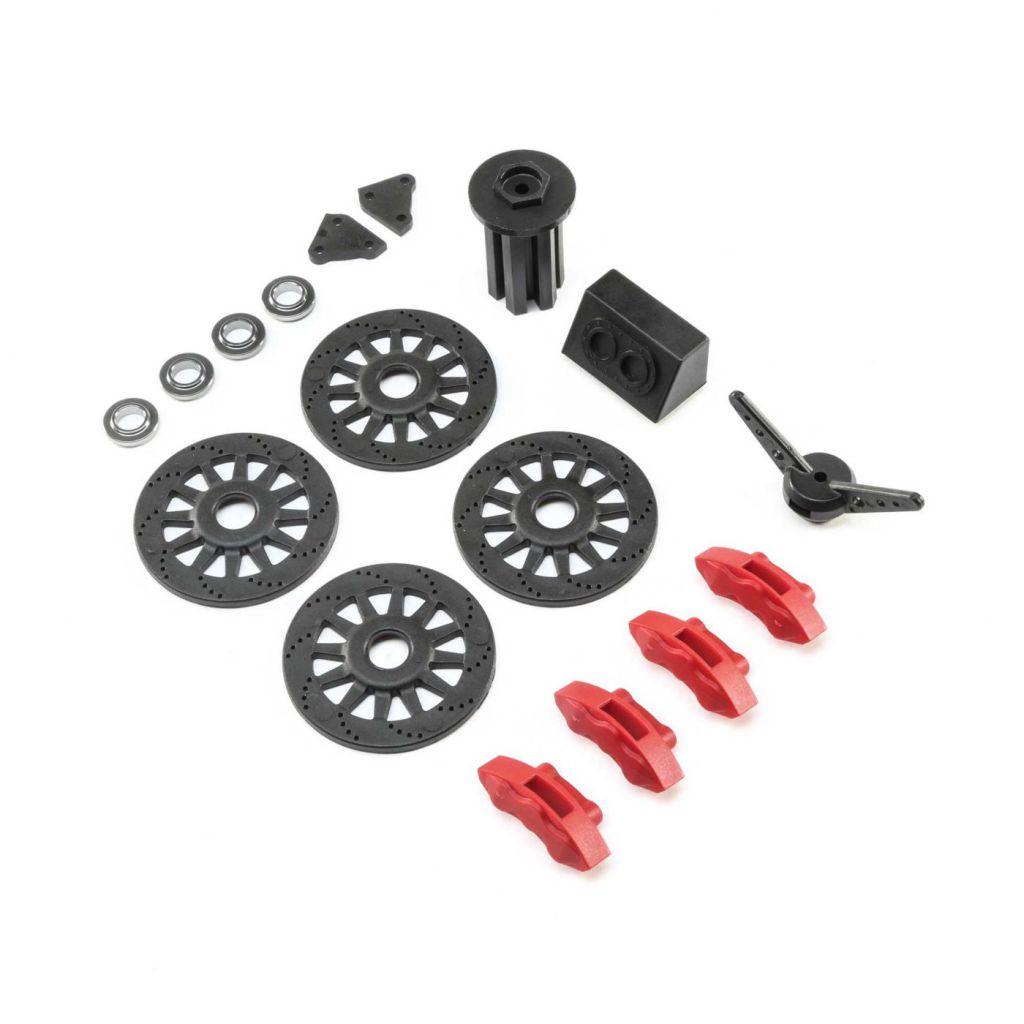 Brake and Spare Tire Accessory Set: Super Baja Rey - HORIZON HOBBY - R&eacute;f&eacute;rence: LOS250024