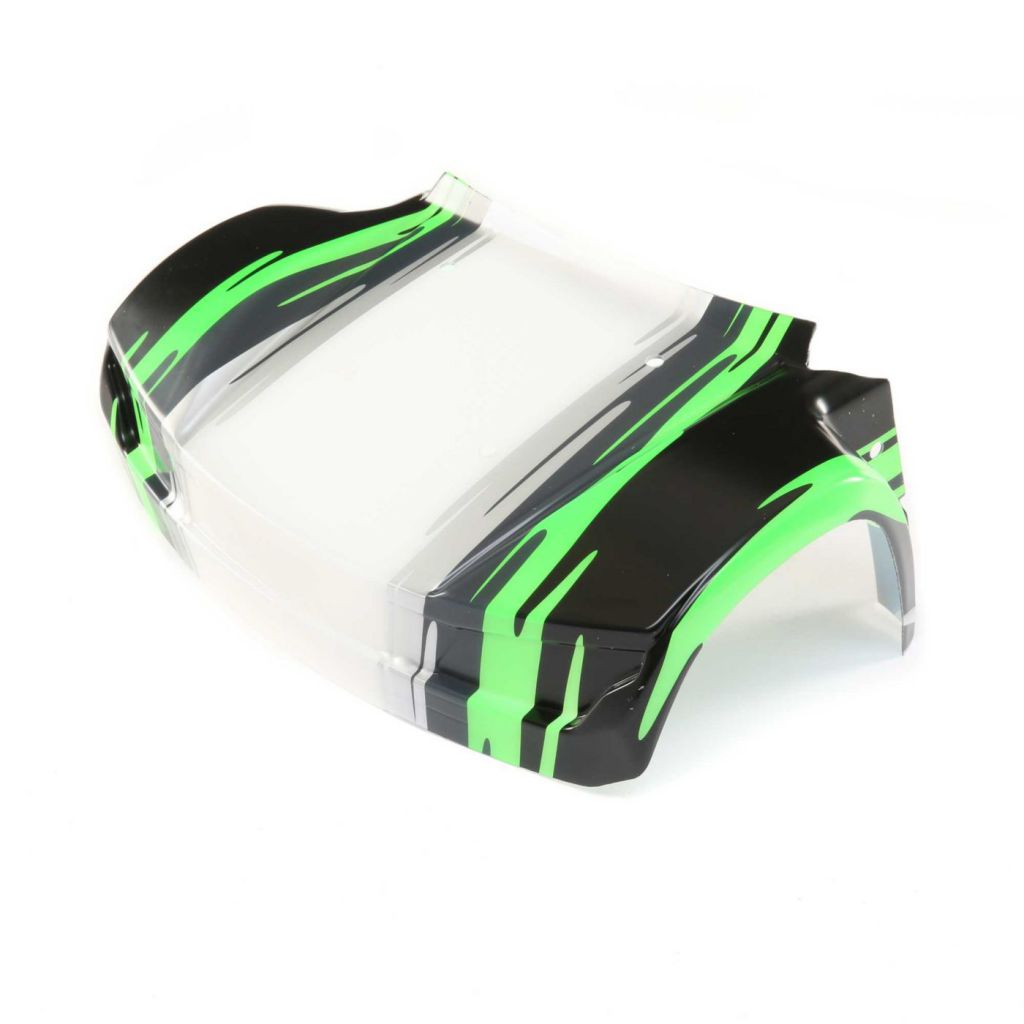 Front Hood, Black: Super Baja Rey - HORIZON HOBBY - R&eacute;f&eacute;rence: LOS250026