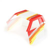 Cab Section, Red: Super Baja Rey - HORIZON HOBBY - R&eacute;f&eacute;rence: LOS250030