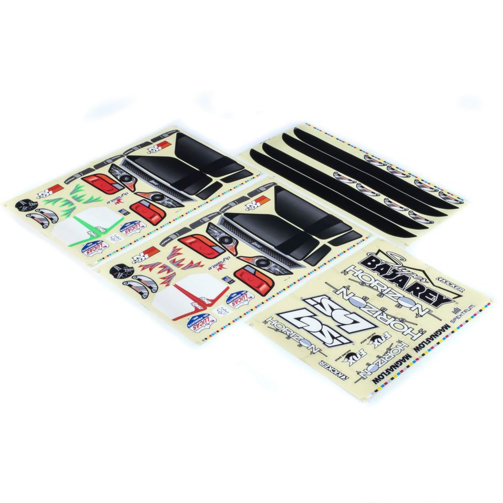 Decal Sheet: Super Baja Rey - HORIZON HOBBY - R&eacute;f&eacute;rence: LOS250031