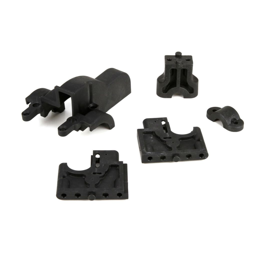 1/5 4WD - Support de diff&eacute;rentiel central, support de transmission et carter - HORIZON HOBBY - R&eacute;f&eacute;rence: LOS251022