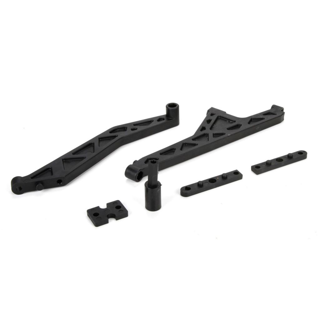 FR/RR Chassis Brace & CNTR Diff Spcr: MTXL - HORIZON HOBBY - R&eacute;f&eacute;rence: LOS251037