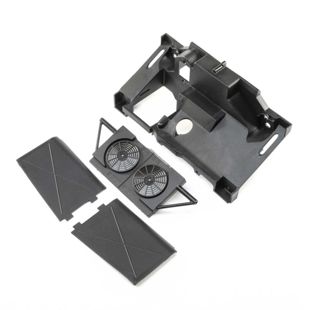 Rear Bulkhead, Fan Panel, MudGuards:Super Baja Rey - HORIZON HOBBY - R&eacute;f&eacute;rence: LOS251056
