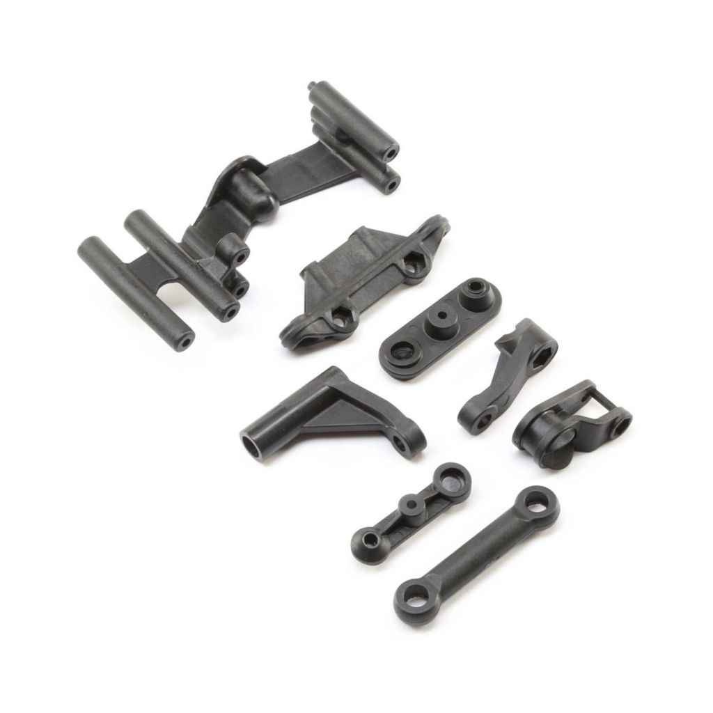 St Servo Mount and Bellcrank Set: Super Baja Rey - HORIZON HOBBY - R&eacute;f&eacute;rence: LOS251059