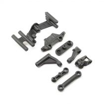 St Servo Mount and Bellcrank Set: Super Baja Rey - HORIZON HOBBY - R&eacute;f&eacute;rence: LOS251059