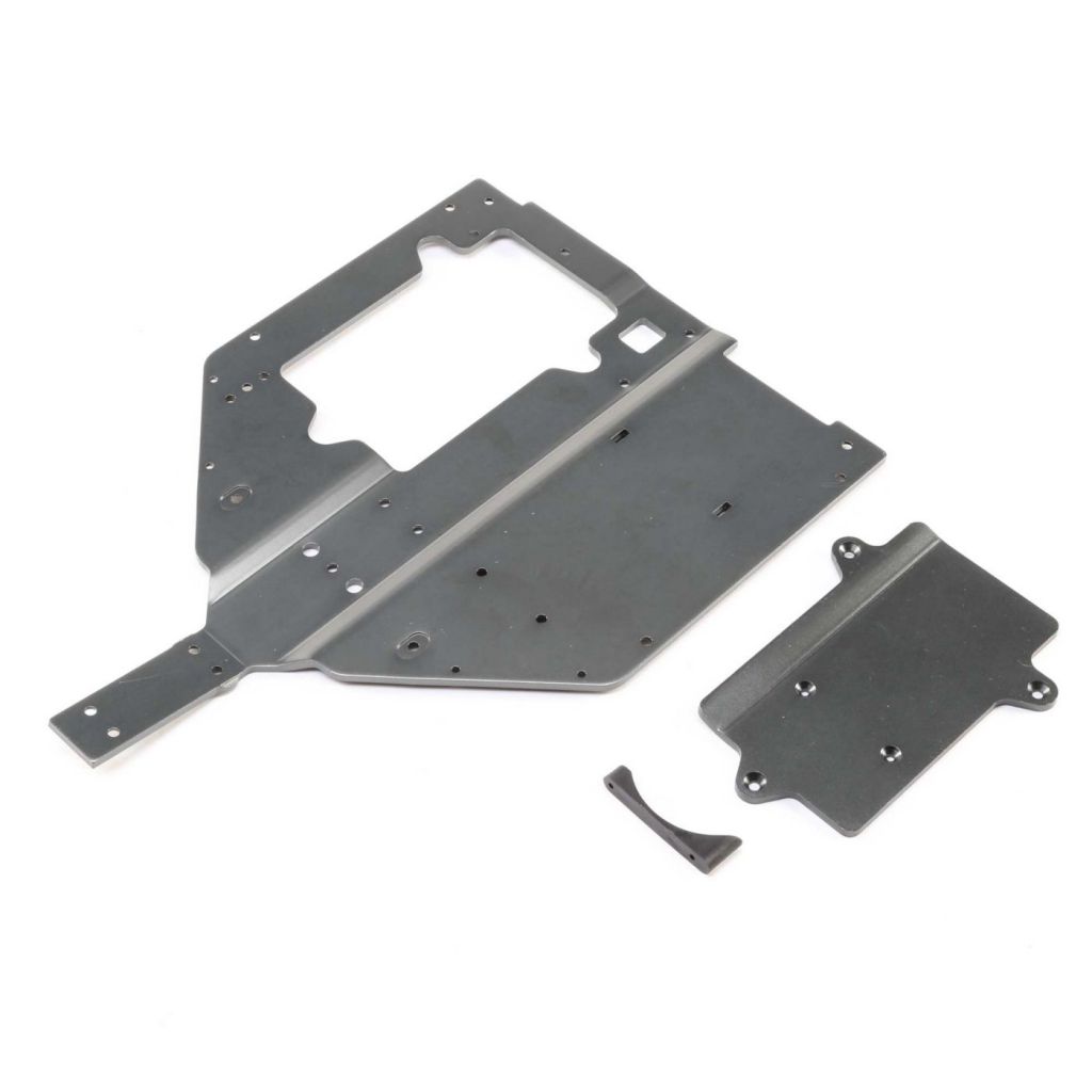 Chassis & Motor Cover Plate: Super Baja Rey - HORIZON HOBBY - R&eacute;f&eacute;rence: LOS251061