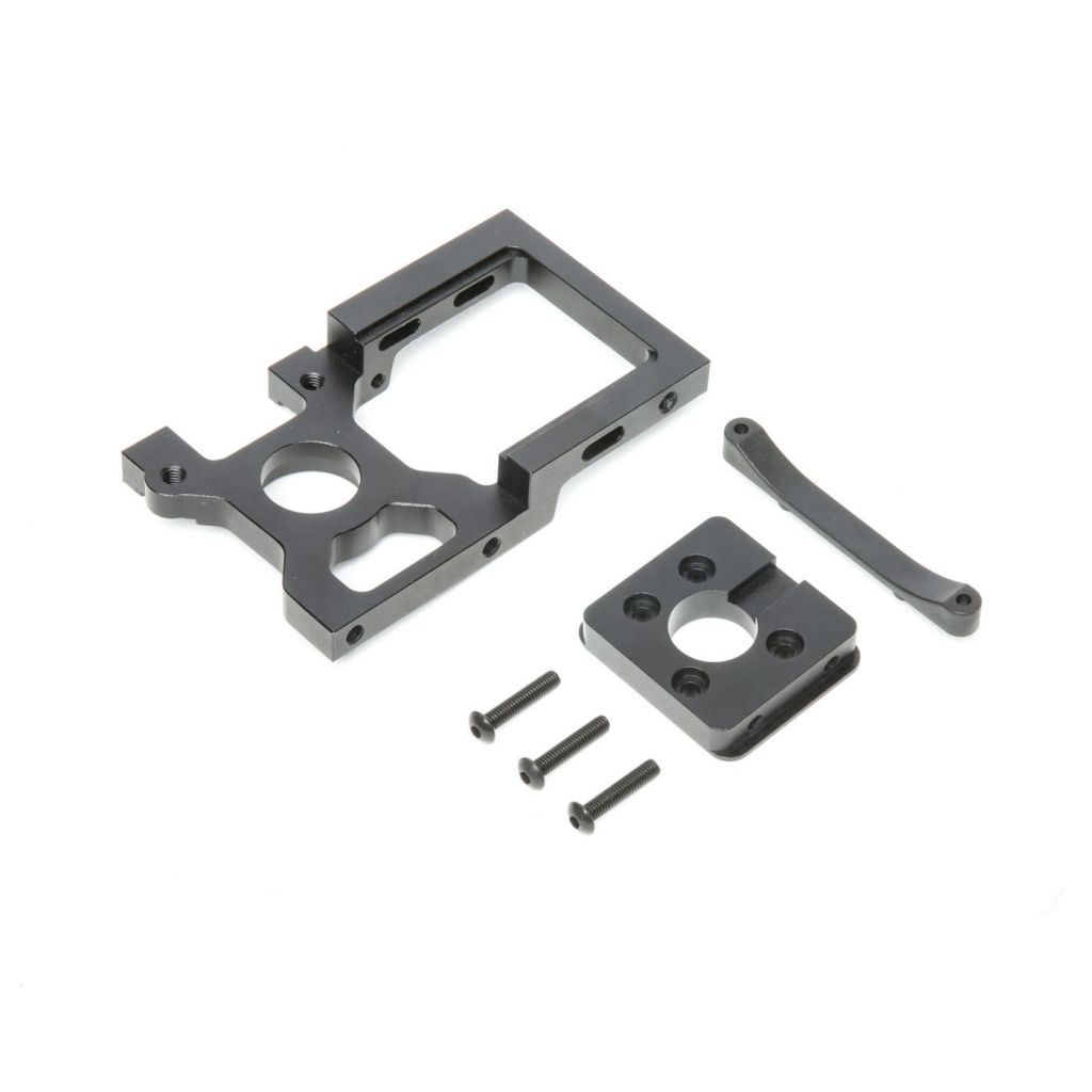 DBXL-E - Support moteur avec adaptateur, noir - HORIZON HOBBY - R&eacute;f&eacute;rence: LOS252058