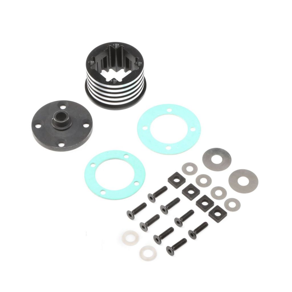 DBXL-E - Corps de diff&eacute;rentiel, aluminium (1) - HORIZON HOBBY - R&eacute;f&eacute;rence: LOS252066