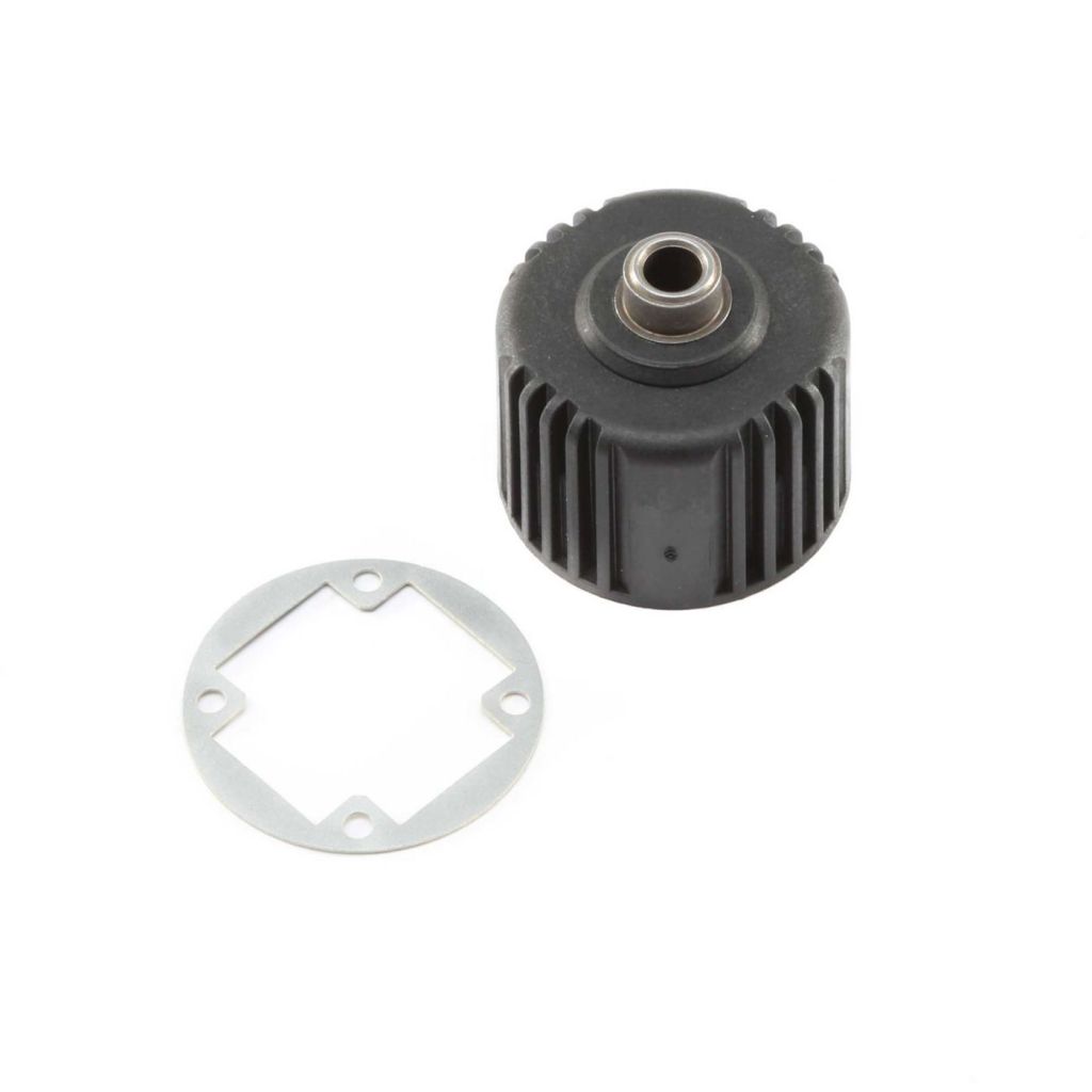 Diff Housing & gasket: Super Baja Rey - HORIZON HOBBY - R&eacute;f&eacute;rence: LOS252069