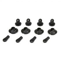 1/5 4WD - Chappe/coupelle et clips d'amortisseurs (2) - HORIZON HOBBY - R&eacute;f&eacute;rence: LOS253006