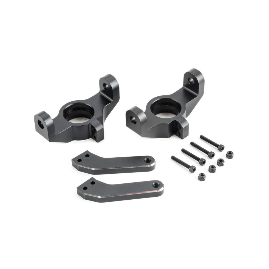 Front Spindle Set, Black Aluminum: MTXL - HORIZON HOBBY - R&eacute;f&eacute;rence: LOS254032