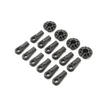 Shock and Rod Ends,Spring Cups(12): Super Baja Rey - HORIZON HOBBY - R&eacute;f&eacute;rence: LOS254034