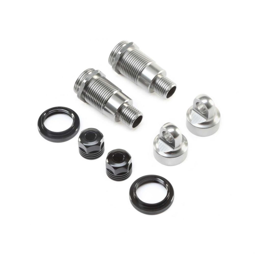 Shock Body & Collar Set, Front (2): Super Baja Rey - HORIZON HOBBY - R&eacute;f&eacute;rence: LOS254041