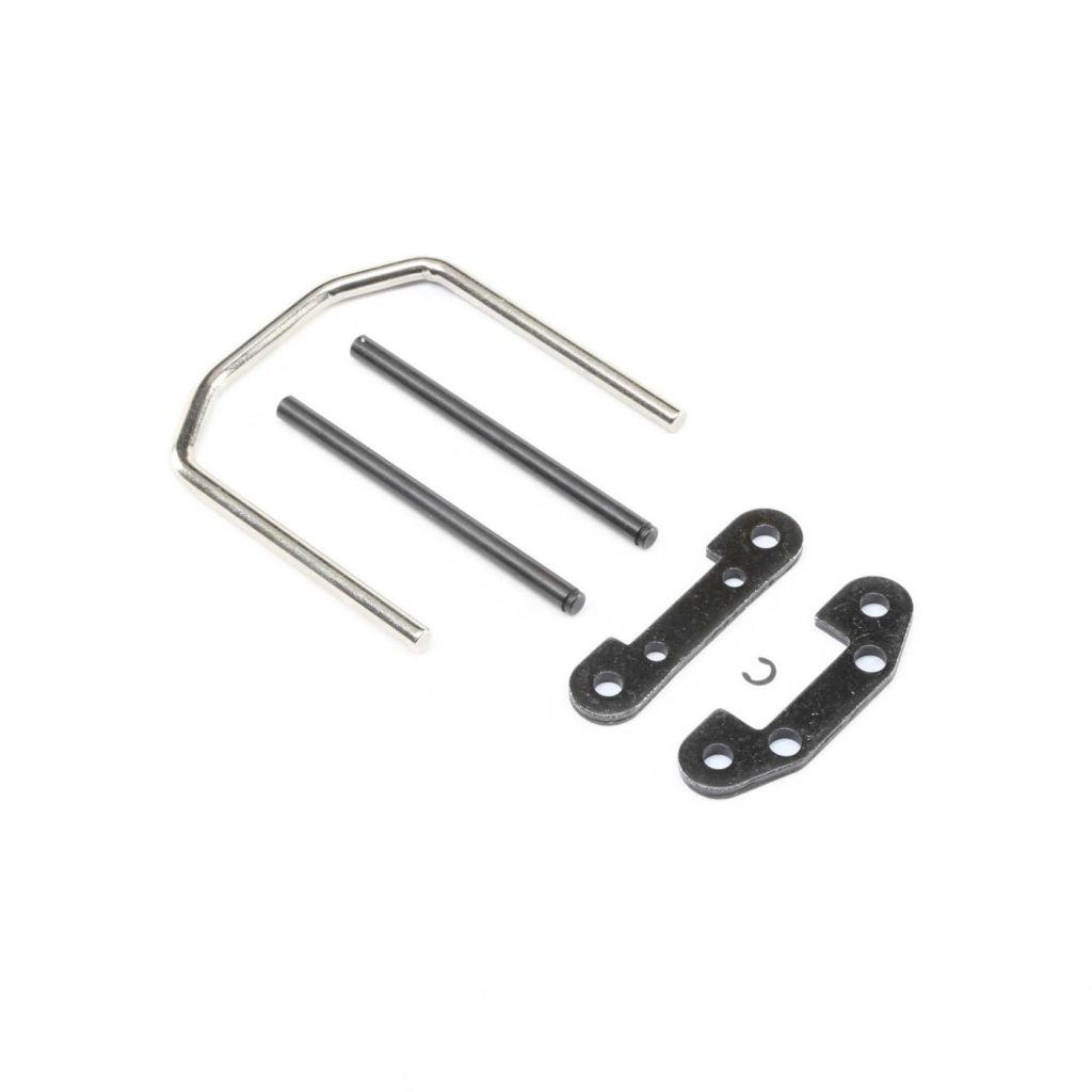Front Hinge Pin and Brace Set: Super Baja Rey - HORIZON HOBBY - R&eacute;f&eacute;rence: LOS254048