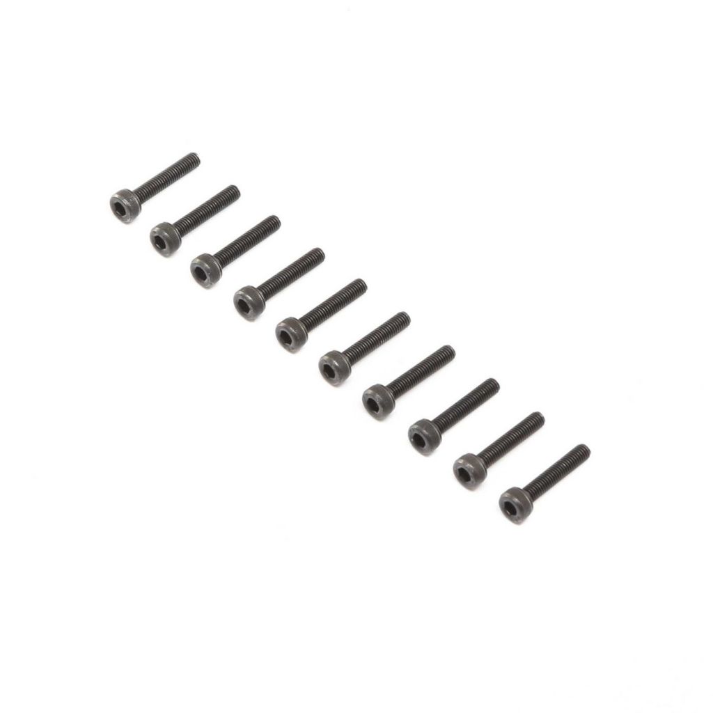 Cap Head Screws, Stl, BO, M3 x 16mm (10) - HORIZON HOBBY - R&eacute;f&eacute;rence: LOS255009