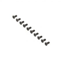 Flat Head Screws, Stl, BO, M4 x 10mm (10) - HORIZON HOBBY - R&eacute;f&eacute;rence: LOS255016