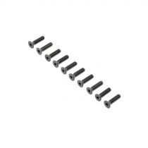 Flat Head Screws, Stl, BO, M4 x 16mm (10) - HORIZON HOBBY - R&eacute;f&eacute;rence: LOS255017