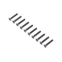 Flat Head Screws, Stl, BO, M4 x 25mm (10) - HORIZON HOBBY - R&eacute;f&eacute;rence: LOS255018