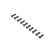 Flat Head Screws, Stl, BO, M4 x 14mm (10) - HORIZON HOBBY - R&eacute;f&eacute;rence: LOS255019
