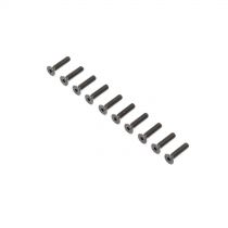 Flat Head Screws, Stl, BO, M4 x 18mm (10) - HORIZON HOBBY - R&eacute;f&eacute;rence: LOS255020