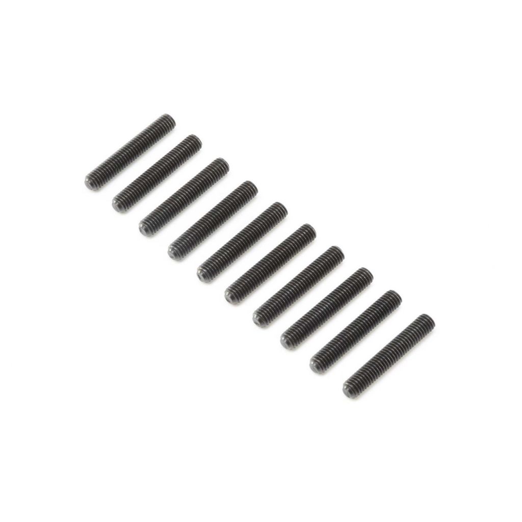 Set Screws, Stl, BO, Flat Point, M5 x 30mm (10) - HORIZON HOBBY - R&eacute;f&eacute;rence: LOS255022