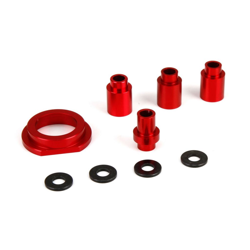 1/5 4WD - Support moteur avec support d'embrayage en aluminium - HORIZON HOBBY - R&eacute;f&eacute;rence: LOS256002