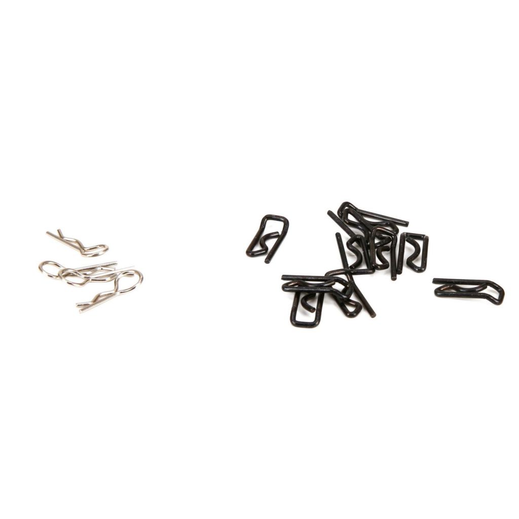 1/5 4WD - Clip de carrosserie, 10 en grand mod&egrave;le et 4 en petis mod&egrave;le - HORIZON HOBBY - R&eacute;f&eacute;rence: LOS256005
