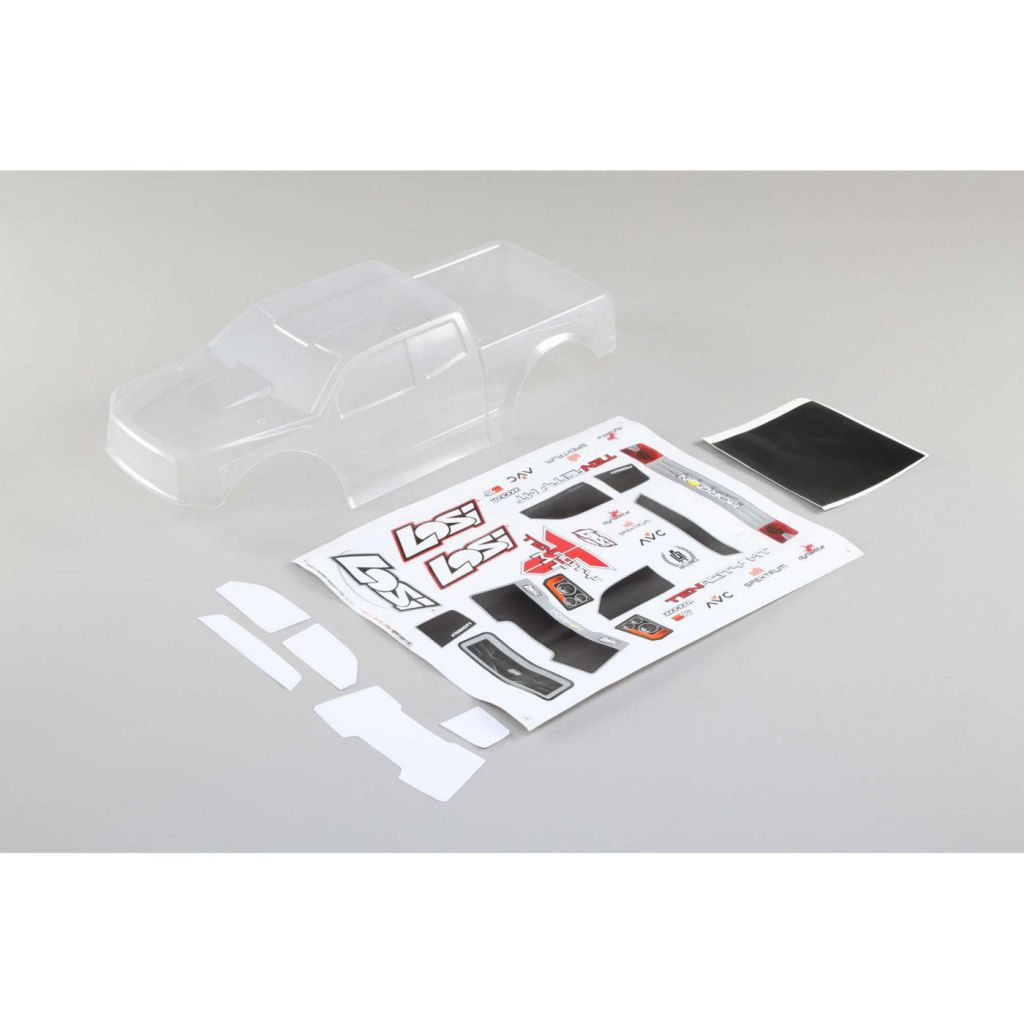 Body Set, Clear: TENACITY Monster Truck - HORIZON HOBBY - R&eacute;f&eacute;rence: LOS330004