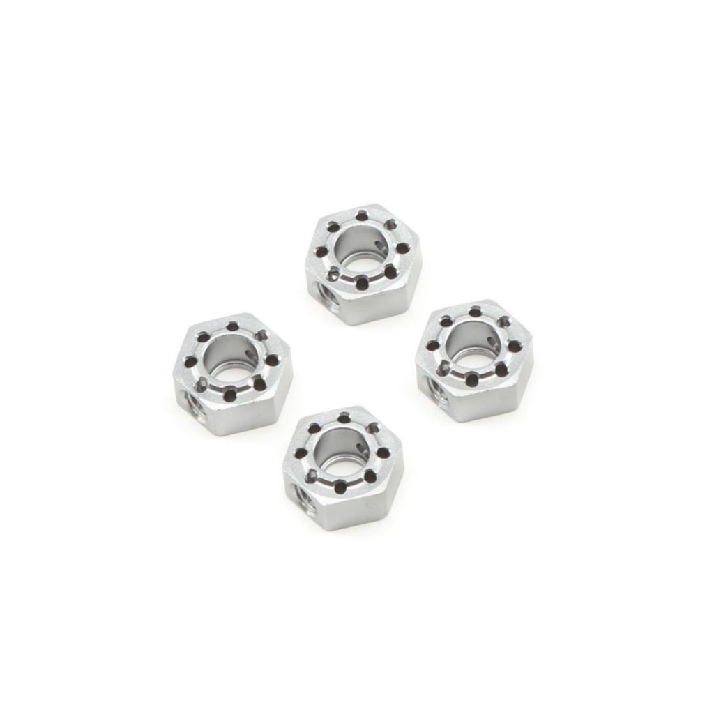 Al Lightened Hex Adapter Set, 12mm x 6mm: Baja Rey - HORIZON HOBBY - R&eacute;f&eacute;rence: LOS332001