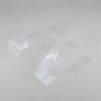 L/R Rear Fender Set, Clear: Super Baja Rey - HORIZON HOBBY - R&eacute;f&eacute;rence: LOS350004