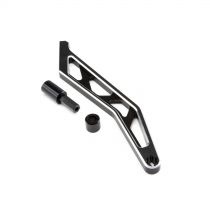 MTXL - Renfort ch&acirc;ssis, arri&egrave;re, noir, aluminium - HORIZON HOBBY - R&eacute;f&eacute;rence: LOS351005
