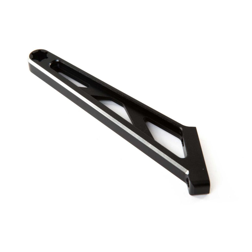 Chassis Brace, Rear, Black, Aluminum: DBXL-E - HORIZON HOBBY - R&eacute;f&eacute;rence: LOS351007