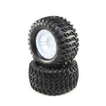 Tires, Mounted (2): TENACITY Monster Truck - HORIZON HOBBY - R&eacute;f&eacute;rence: LOS43017