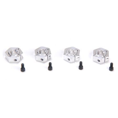 Hex 12mm alu (5.7mm wide) (4): CCR - HORIZON HOBBY - R&eacute;f&eacute;rence: LOSA3186
