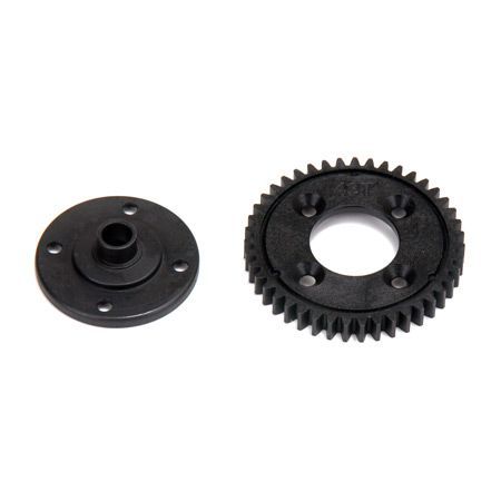 43T Couronne centrale, Plastic: 8E 2.0 - HORIZON HOBBY - R&eacute;f&eacute;rence: LOSA3560