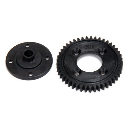 45T Couronne centrale, Plastic: 8E 2.0 - HORIZON HOBBY - R&eacute;f&eacute;rence: LOSA3562