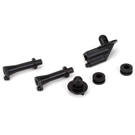 Plots de  carrosseries & support de r&eacute;servoir: 8B, 8T - HORIZON HOBBY - R&eacute;f&eacute;rence: LOSA4424