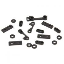 Chassis entretoise/bouchon Set: 8B 2.0 - HORIZON HOBBY - R&eacute;f&eacute;rence: LOSA4453
