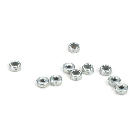 4-40 acier Locking 1/2 &eacute;crous (10) - HORIZON HOBBY - R&eacute;f&eacute;rence: LOSA6308