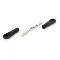 Biellettes 3mm x 45mm avec Rotules: 8T - HORIZON HOBBY - R&eacute;f&eacute;rence: LOSA6537