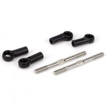 Biellettes 5mmx 68mm avec Rotules:8B - HORIZON HOBBY - R&eacute;f&eacute;rence: LOSA6541